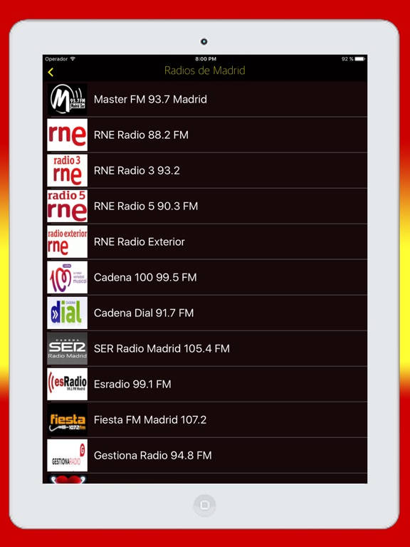 Screenshot #5 pour España Radios - Emisoras de Radio en Vivo FM & AM