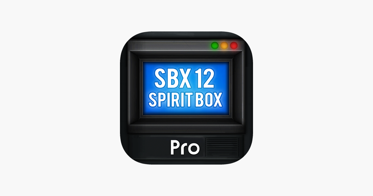 SBX 12 Spirit Box PRO on the App Store