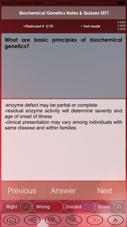 Biochemical Genetics : 1600 Flashcards Notes & Quiz For Exam Prep screenshot-4
