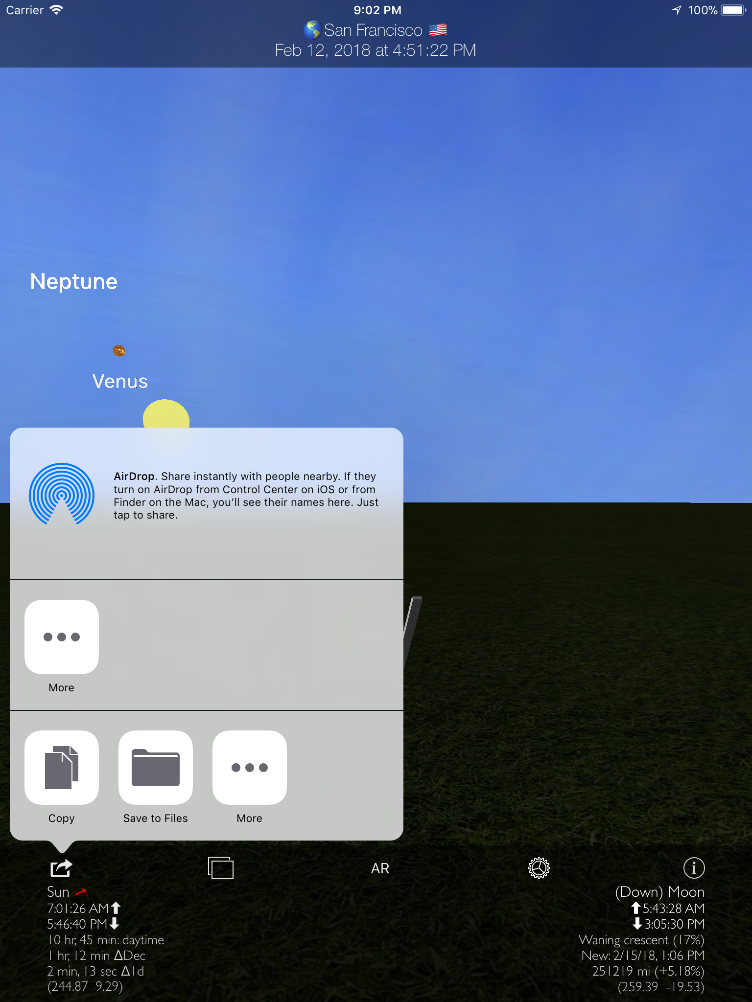 Sun and Moon 3D Planetarium screenshot 7
