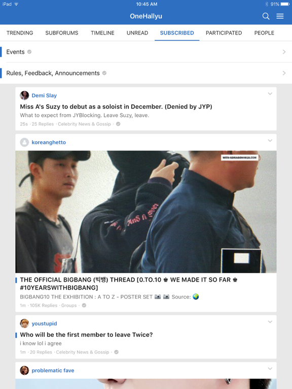 Screenshot #4 pour OneHallyu