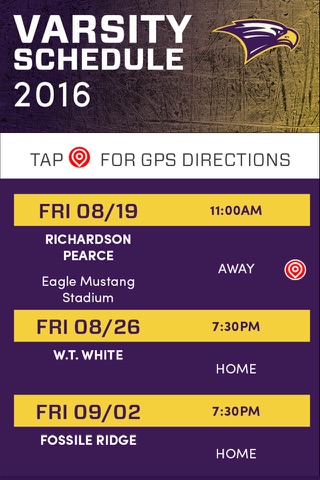 Richardson Sports App screenshot 2