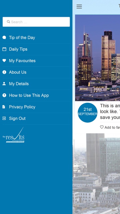 The Results Consultancy - BD Tip of the day