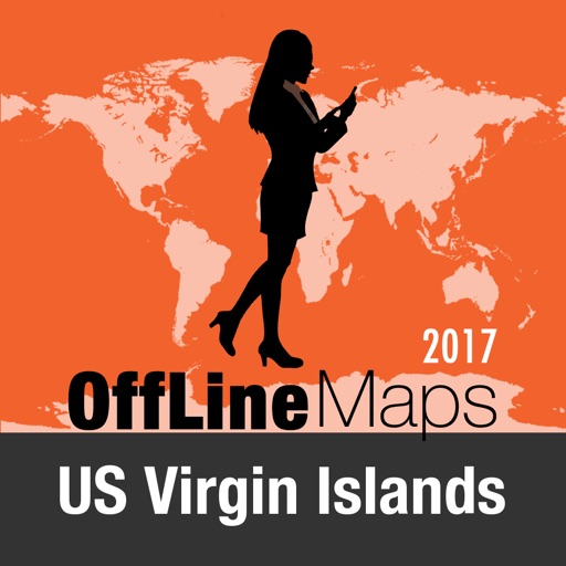 US Virgin Islands Offline Map and Travel Trip icon