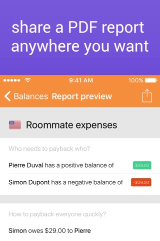 FriendCash 3 -  Manage Expenses With Friends screenshot 4