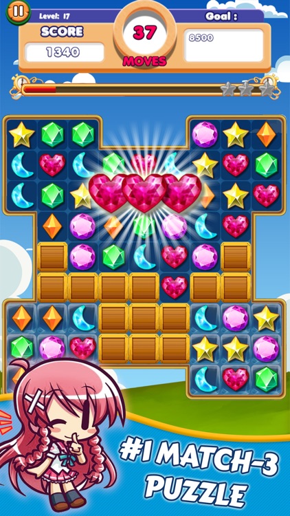 Jewel Mania - Treasure Hunt Match 3