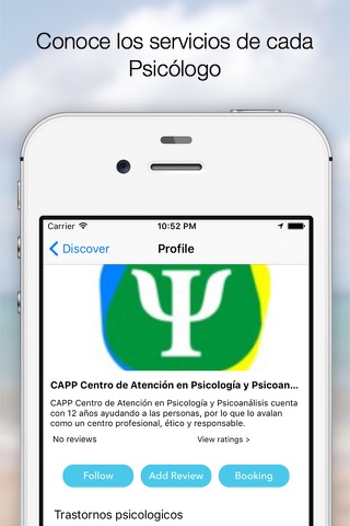 OpenCare -  Psicologos y Nutriologos en Mexico screenshot 2