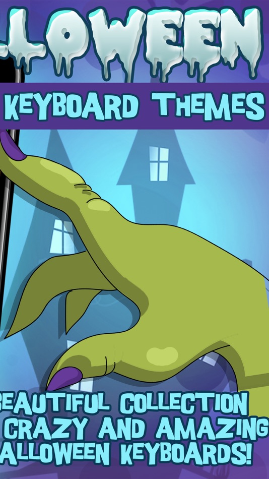 #2. Halloween Keyboard Themes – Custom Scary Design.s (iOS) 由: Milica Vuksanovic