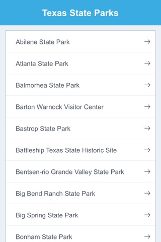 Texas National Parks & State Parks screenshot 2