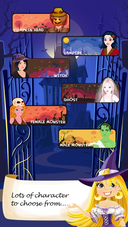 Halloween Salon Spa Makeover Doctor Game screenshot-2