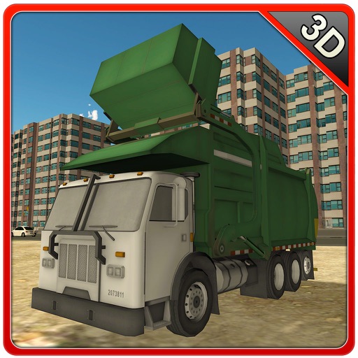 Junkyard Garbage Truck Simulator – Drive dumpster & pick up trash from big city icon