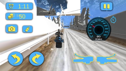 Snow Mobile Offroad Racing screenshot 1