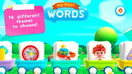 Game screenshot My First Words - Early english spelling and puzzle game with flash cards for preschool babies by Play Toddlers hack