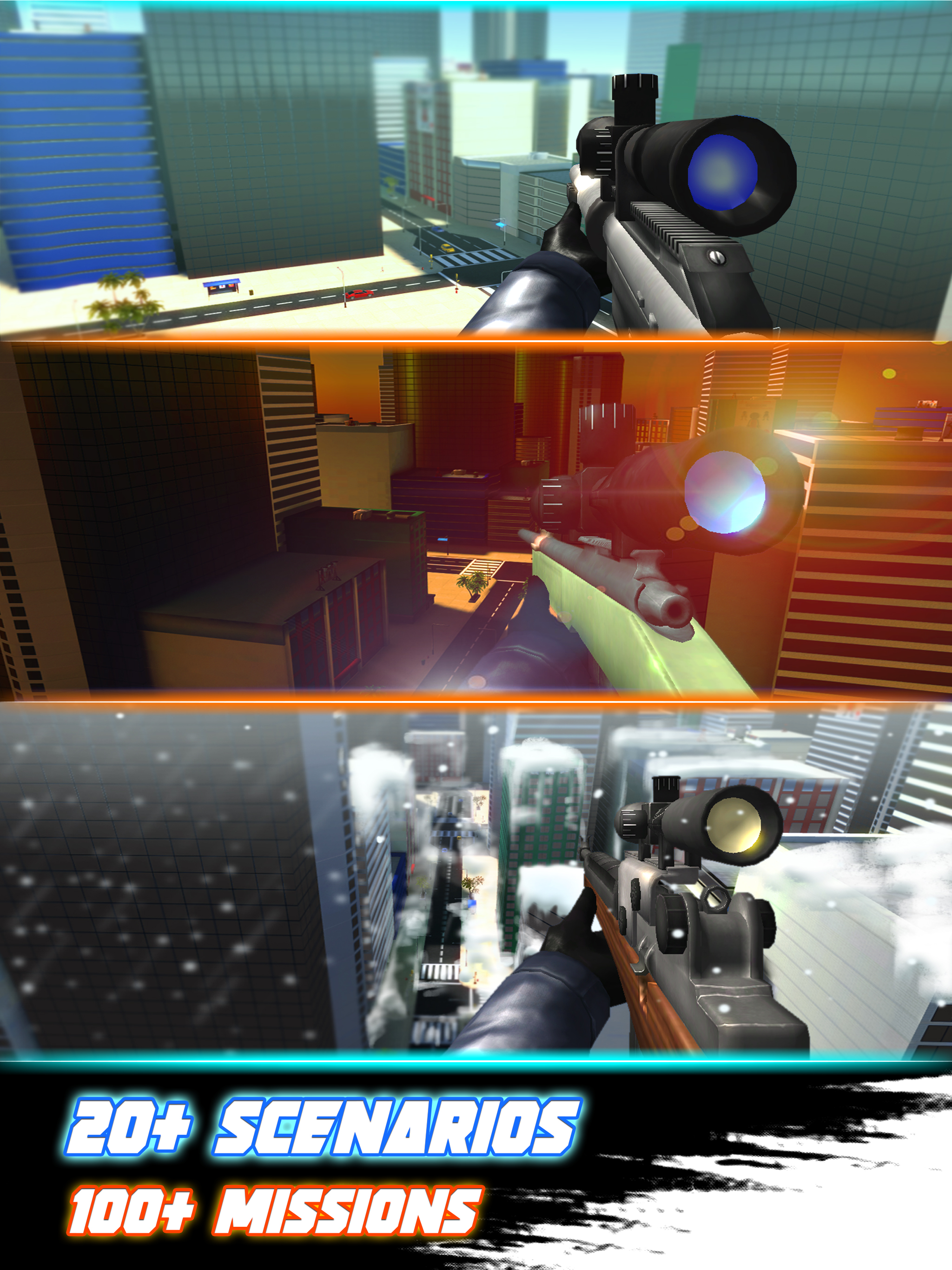 Sniper 3D Silent Assassin: Gun Shooting Free Game