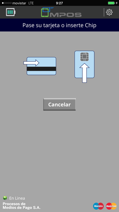 How to cancel & delete MPOS PROCESOS from iphone & ipad 3