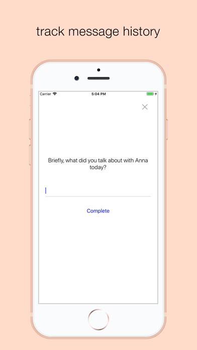 KIT: Keep in Touch iPhone screenshot 2 - Social Networking app