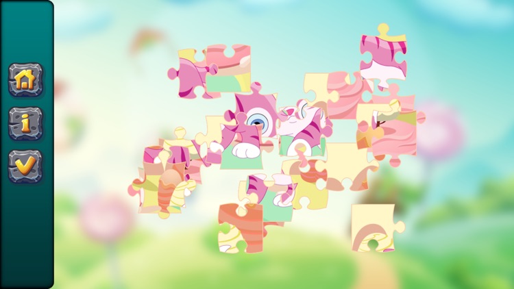 Cat Jigsaw Puzzles for Toddlers Kids Learning Game screenshot-3