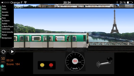 パリの地下鉄のシミュレーターのおすすめ画像1