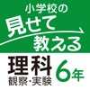 小学校の見せて教える理科 観察・実験 6年生