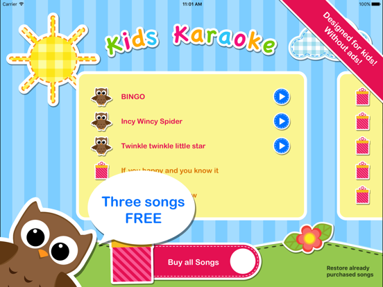 Screenshot #4 pour Kids-Karaoke