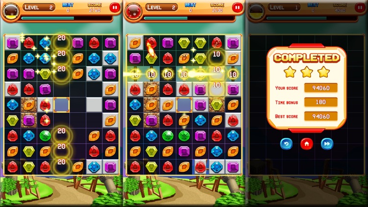 Jewel Match 3 Mystery Legend Mania screenshot-4