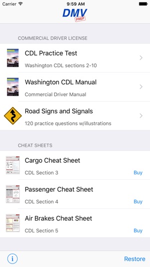 Washington CDL Test Prep(圖1)-速報App