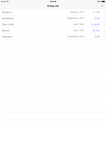 Screenshot #4 pour D-Day Counter