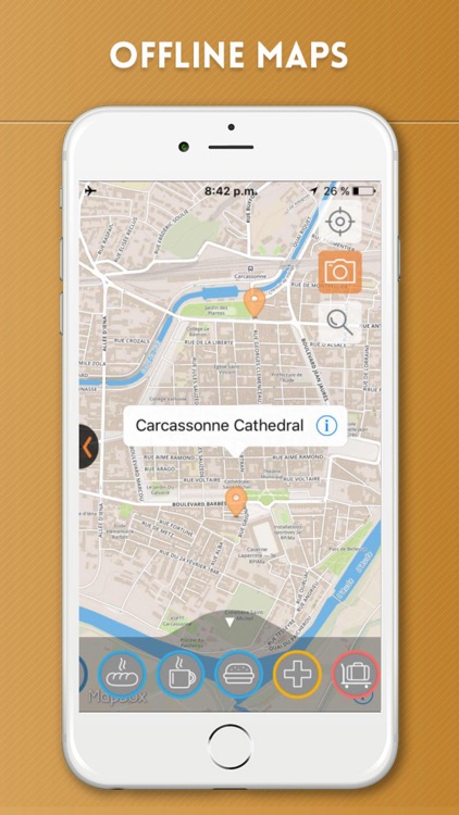 Carcassonne Travel Guide and Offline City Map screenshot-4