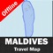 OFFLINE TRAVEL MAP WITH INTEGRATED POINT OF INTERESTS & USEFUL MAP FUNCTIONALITY AT SMALL PRICE