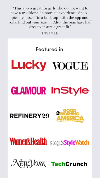 ThirdLove • Bra Sizing App. Find your perfect fit. screenshot-3