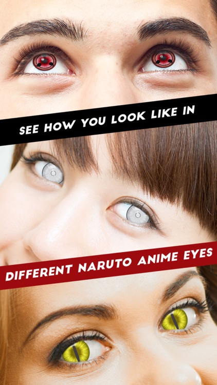 Sharingan Eyes- Eye Color Changer for Naruto Game
