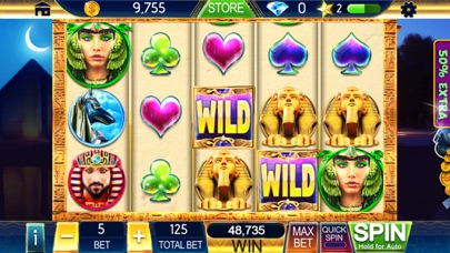Diamond Of Cleopatra Slots screenshot 2