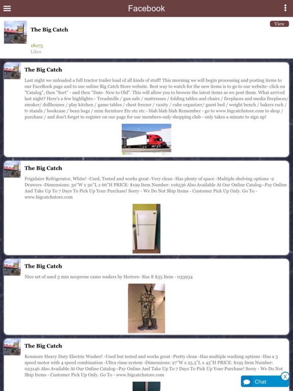 Big Catch iPad screenshot 3 - Business app