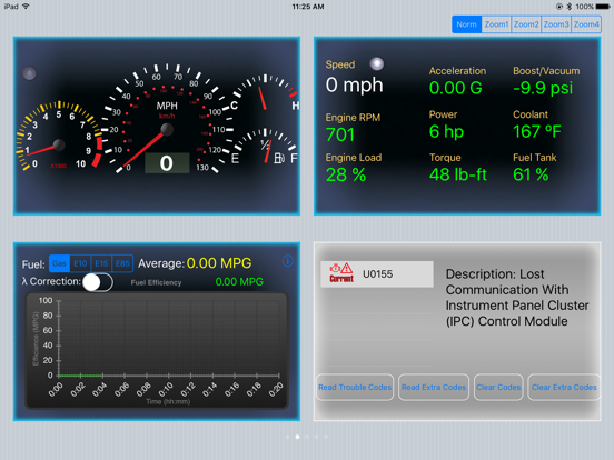 Screenshot #4 pour Engine Link HD -OBD II vehicle monitor & diagnosis