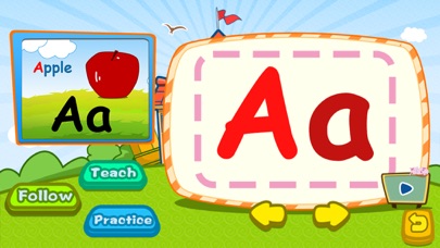 Preschool alphabet English ABC writing for kid 1.4 IOS -