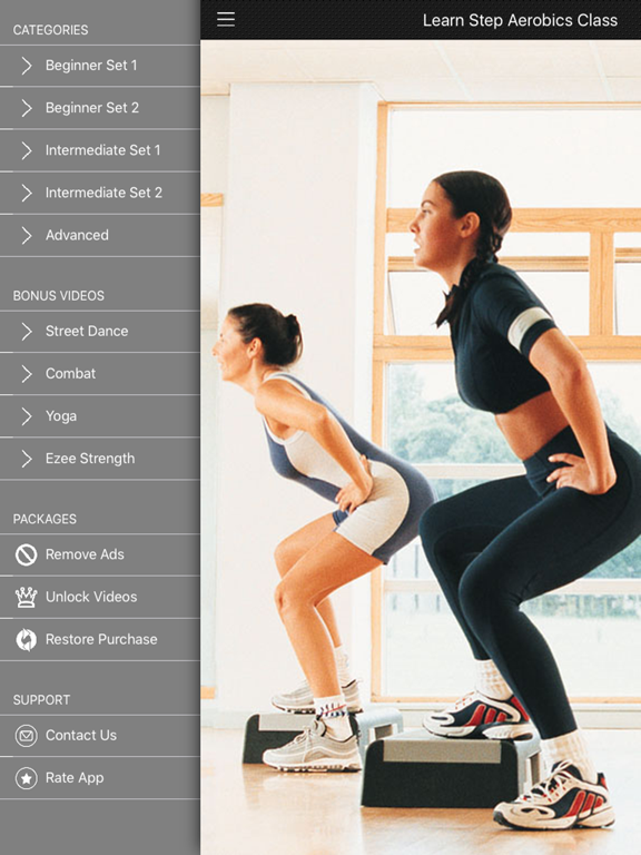 Screenshot #5 pour En savoir Step Aerobics Class - Top GRATUIT Fitness Videos