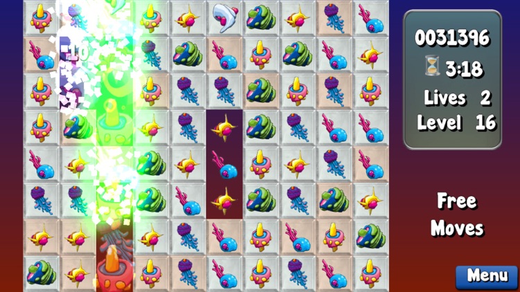 Creatures Best Match 3 : blast pop fiends mania! screenshot-3