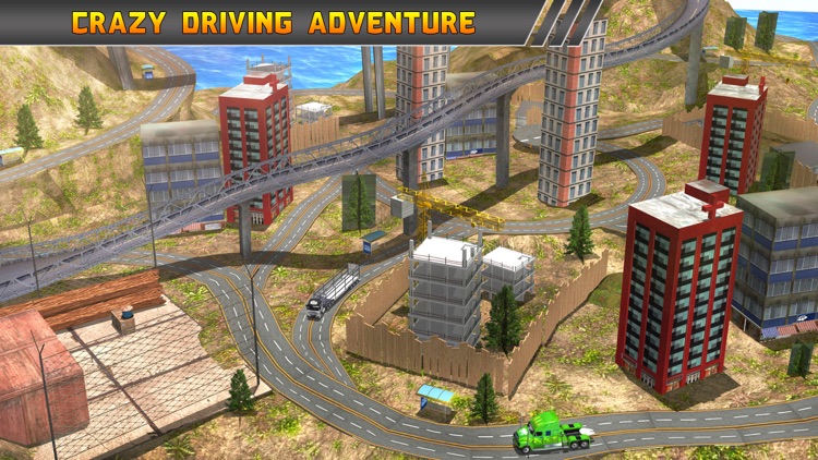 Construction Transport Truck3D screenshot-3