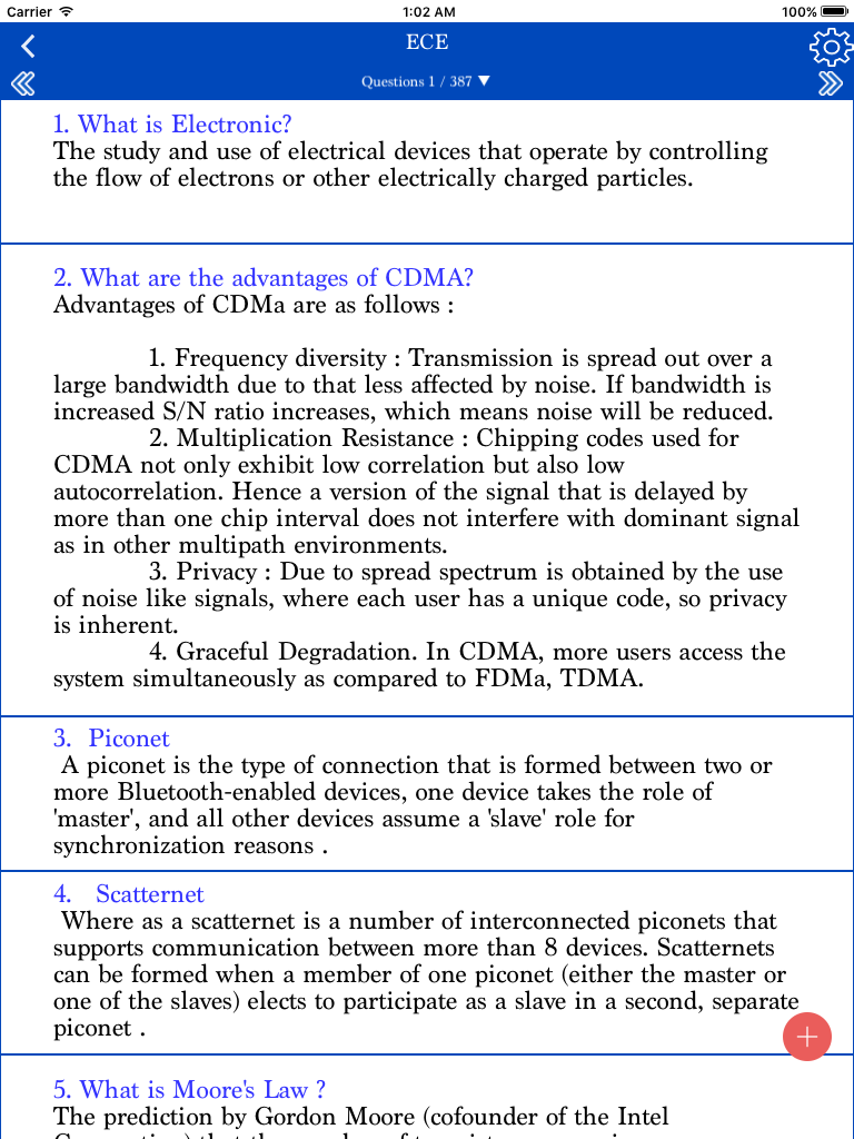 ECE Interview Questions