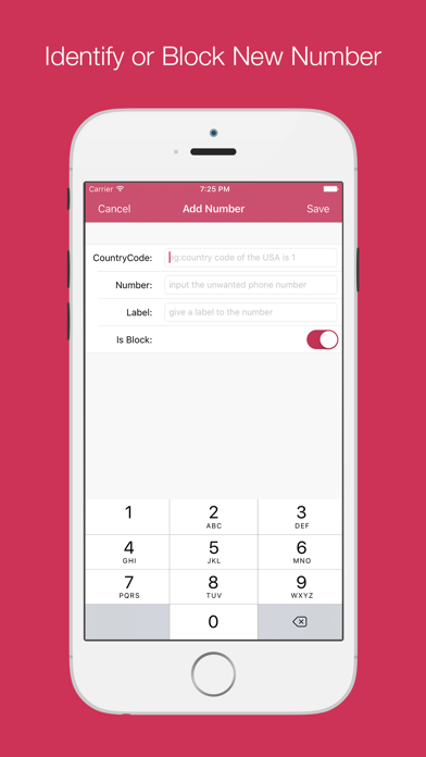 DefCall - Call Blacklist Block Screenshot