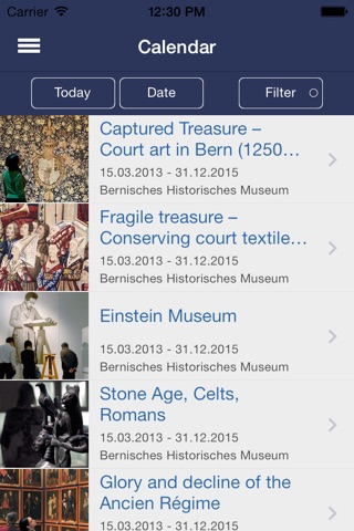 Museen Bern screenshot 2