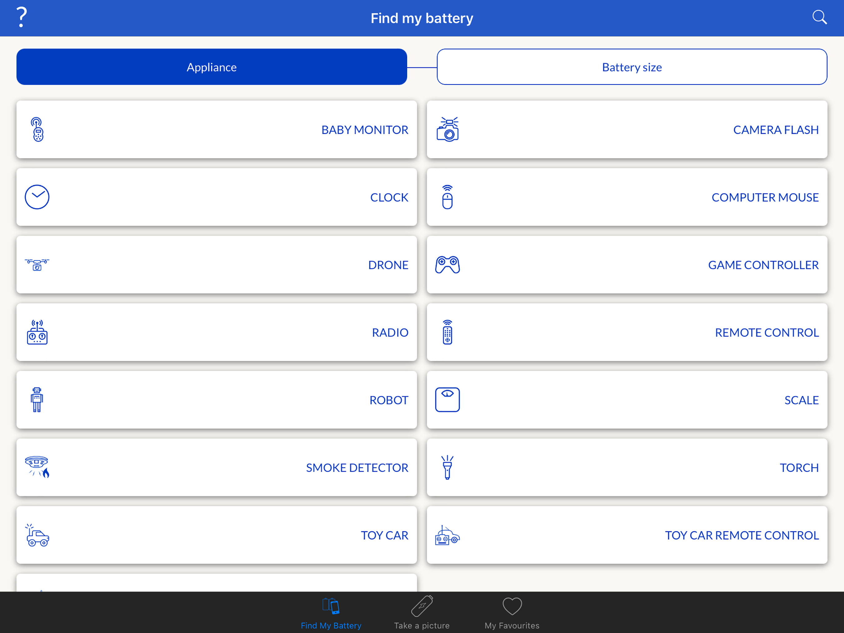 Panasonic Battery APP screenshot 6