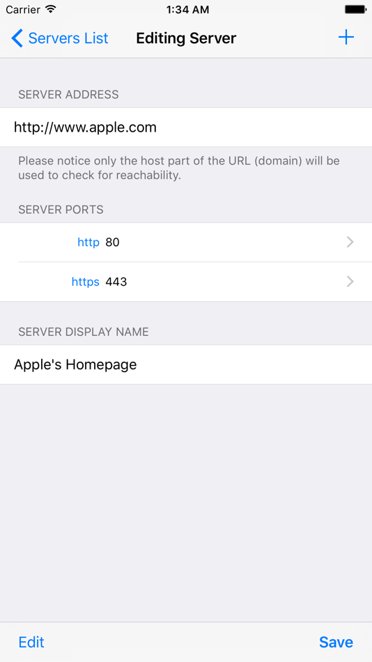 #4. Is It Down? – Uptime Checker Widget (iOS) 由: Bruno Philipe Resende Silva