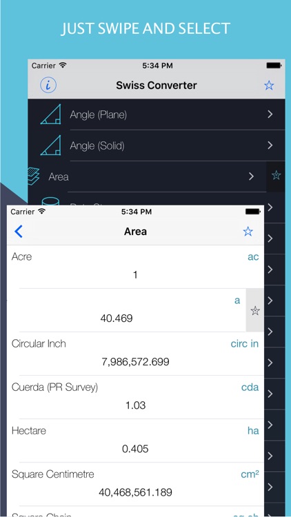 SwissConverter - Do-All Unit Converter screenshot-4