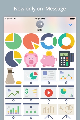 Businessy - Business stickers for iMessage screenshot 2