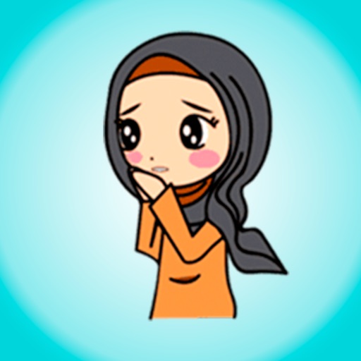 Muslim Girl & Boy - Stickers! icon