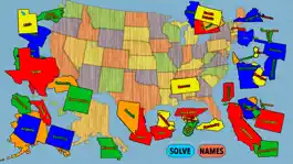 Game screenshot United States Map Puzzle mod apk