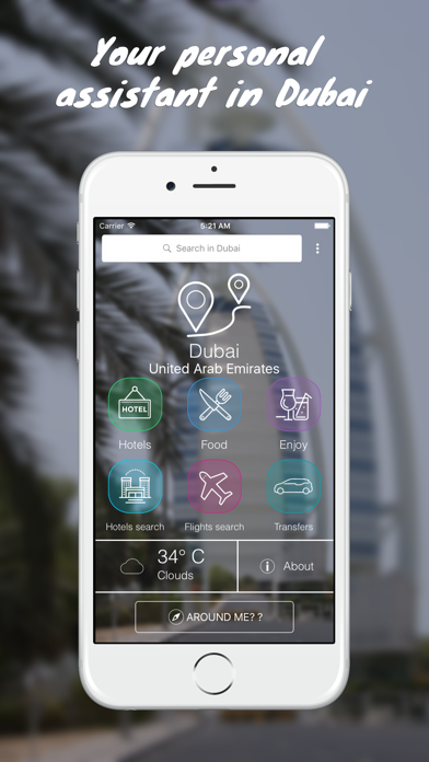 Screenshot #1 pour Dubai City Guide - travel guide with maps