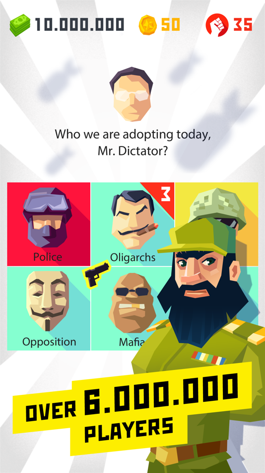 #2. Dictator: Emergence (iOS) 由: Dmitrii Kuzmenko