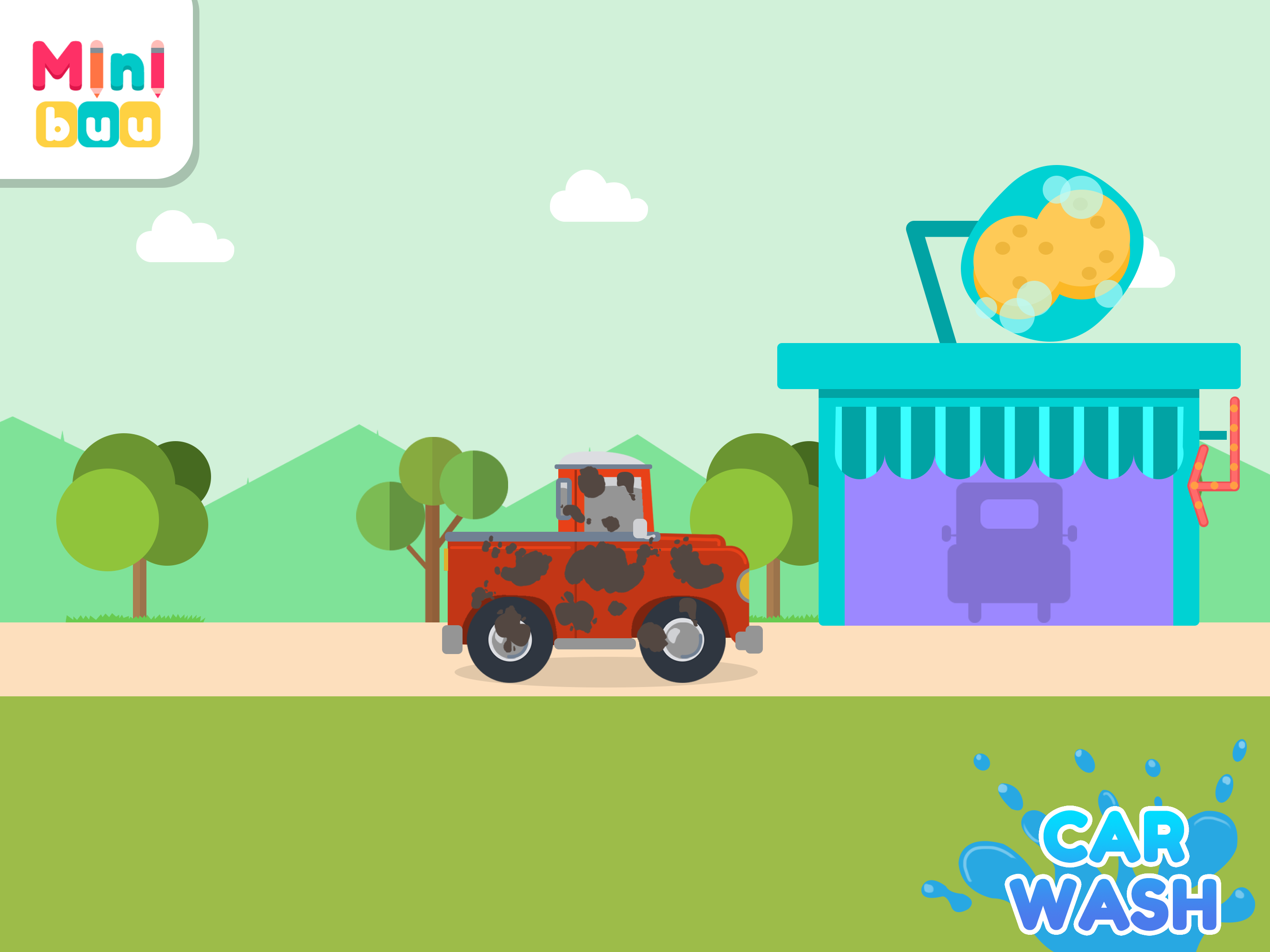 Easy Car Wash for Kids